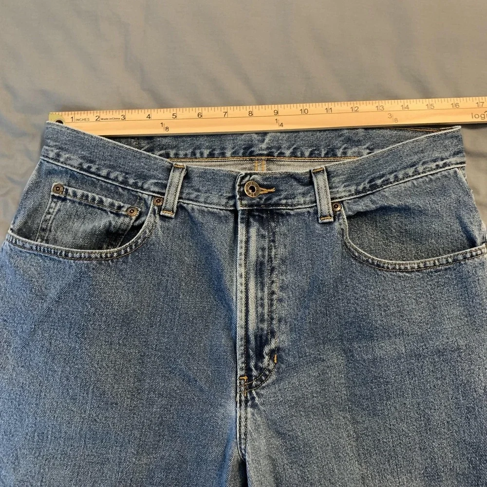 L.L. Bean Double L Jeans Mens 34x30 Blue Classic Fit Straight Leg‎ Denim Medium